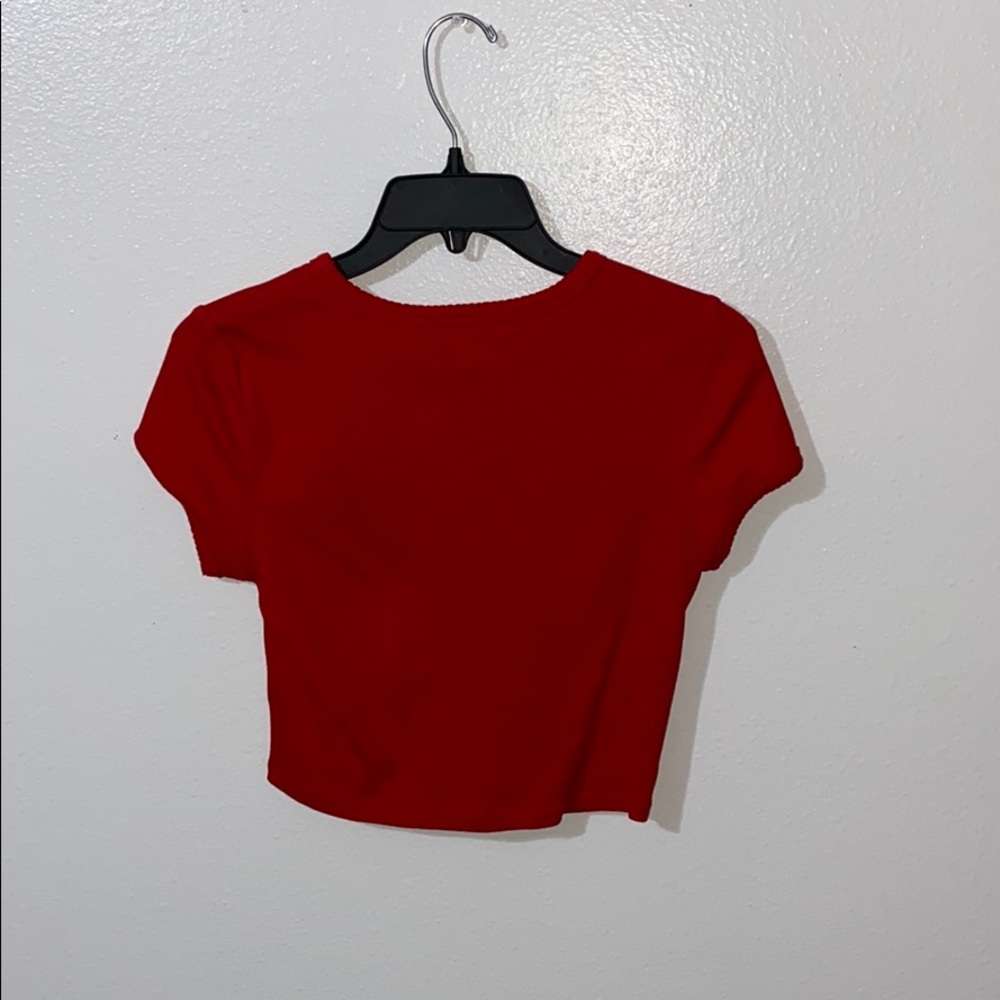 Red Crop top - Picture 2 of 2